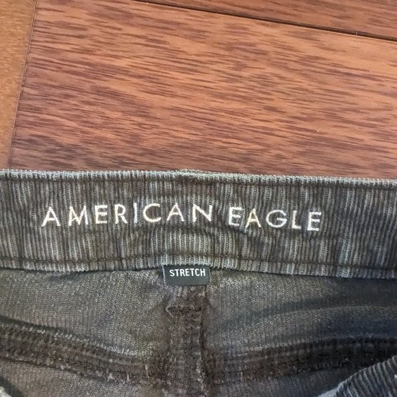 American Eagle High Rise brown corduroy pants - Picture 6 of 6